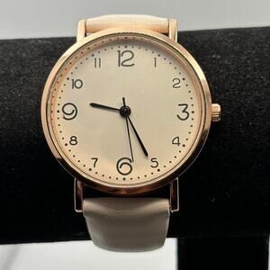 Gold mens watch